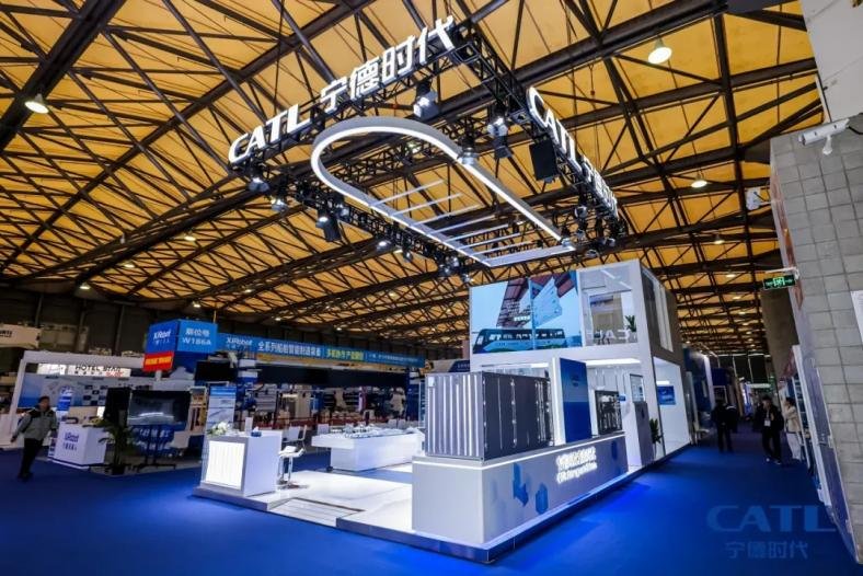 上海國(guó)際儲(chǔ)能博覽會(huì),寧德時(shí)代展會(huì)展臺(tái)設(shè)計(jì)-美湖展覽